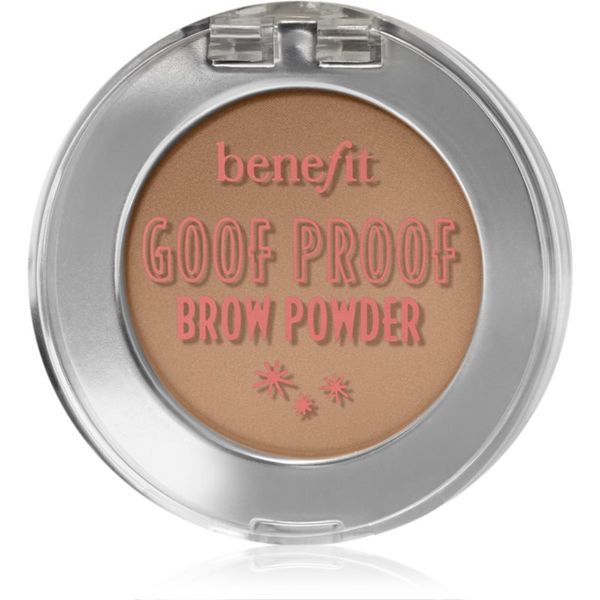 Benefit Benefit Goof Proof Brow Powder puder za obrvi odtenek 2 Warm Golden Brown 1,9 g