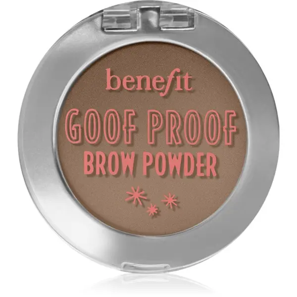 Benefit Benefit Goof Proof Brow Powder puder za obrvi odtenek 3 Warm Light Brown 1,9 g