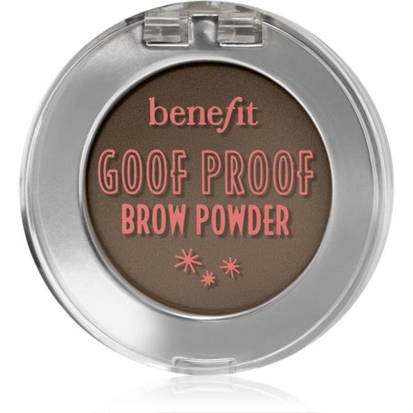 Benefit Benefit Goof Proof Brow Powder puder za obrvi odtenek 3,5 Neutral Medium Brown 1,9 g