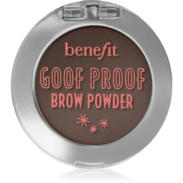 Benefit Benefit Goof Proof Brow Powder puder za obrvi odtenek 4 Warm Deep Brown 1,9 g