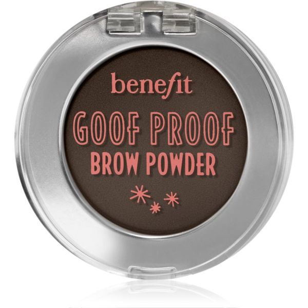 Benefit Benefit Goof Proof Brow Powder puder za obrvi odtenek 4,5 Neutral Deep Brown 1,9 g