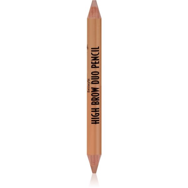 Benefit Benefit High Brow Duo Pencil posvetlitveni svinčnik za pod obrvi odtenek Deep 2x1,4 g