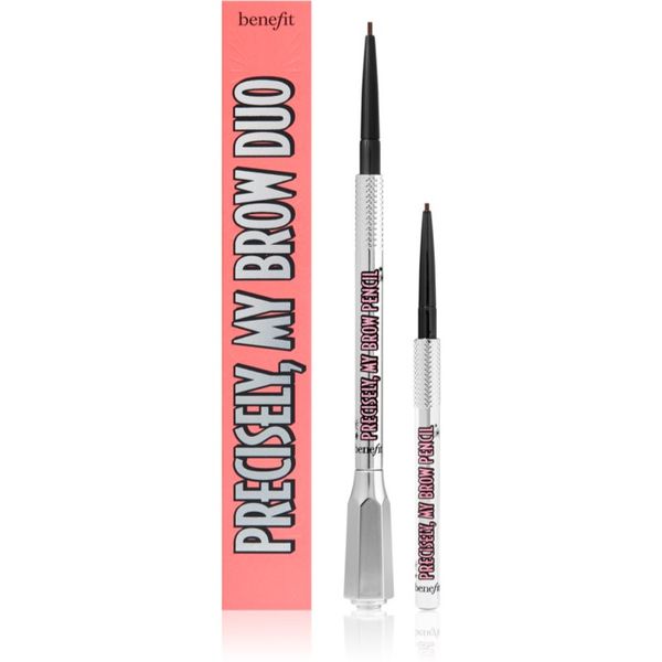 Benefit Benefit Precisely, My Brow Duo set črtal za oči 04 Warm Deep Brown odtenek