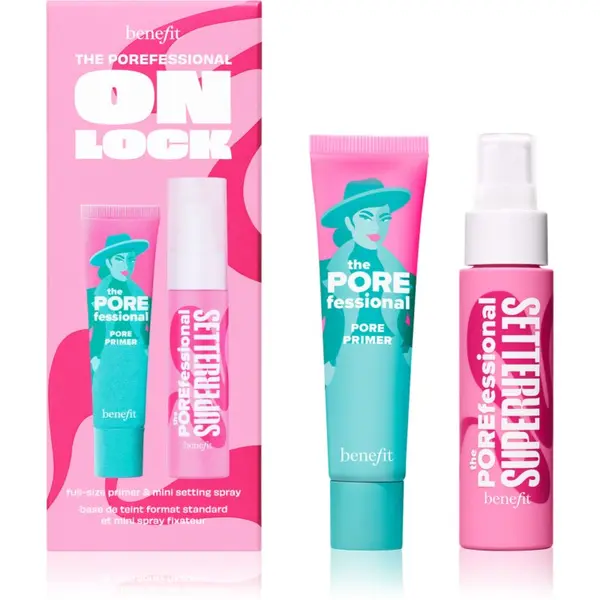 Benefit Benefit The POREfessional On Lock set dekorativne kozmetike