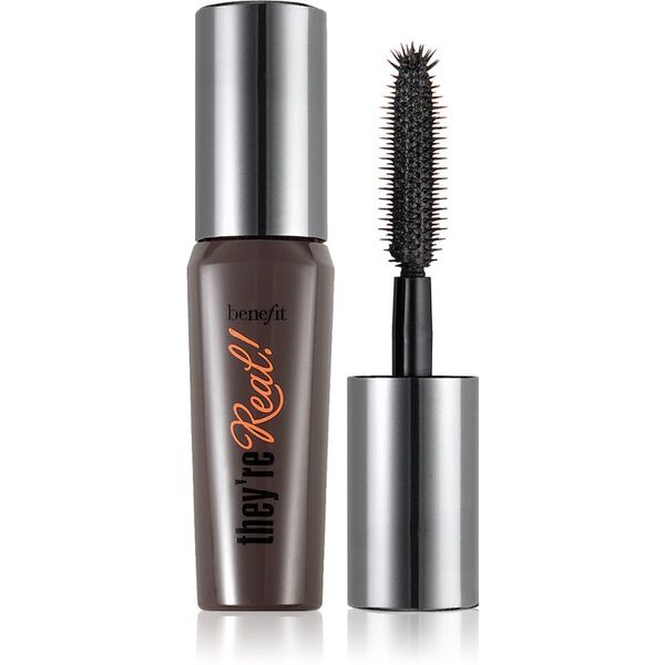 Benefit Benefit They're Real! Mascara Mini maskara za podaljšanje za učinek umetnih trepalnic odtenek Jet Black 4 g