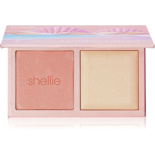 Benefit Benefit Twinkle Beach Blush & Highlighter Duo Palette večnamenska paleta 4 g