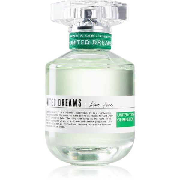 Benetton Benetton United Dreams for her Live Free toaletna voda za ženske 50 ml