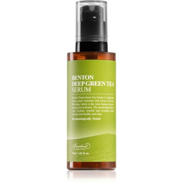 Benton Benton Deep Green Tea pomirjajoči serum z zelenim čajem 30 ml