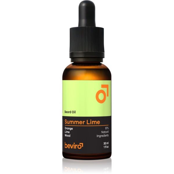 Beviro Beviro Bear Oil Summer Line olje za brado Summer Line 30 ml