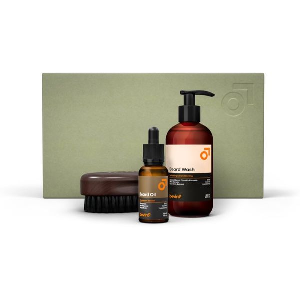 Beviro Beviro Cinnamon Season Beard Care Kit darilni set (za britje)