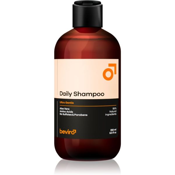 Beviro Beviro Daily Shampoo Ultra Gentle šampon za moške z aloe vero Ultra Gentle 250 ml