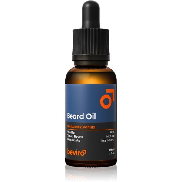 Beviro Beviro Honkatonk Vanilla Beard Oil olje za brado 30 ml
