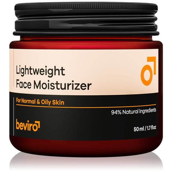 Beviro Beviro Lightweight Face Moisturizer vlažilna krema za moške 50 ml