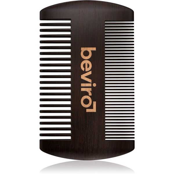 Beviro Beviro Pear Wood Beard Comb glavnik za brado