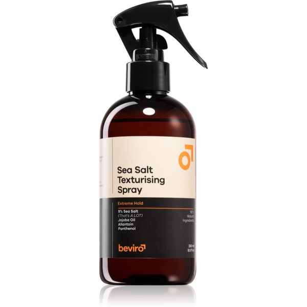 Beviro Beviro Sea Salt Texturising Spray slano pršilo ekstra močno utrjevanje 250 ml