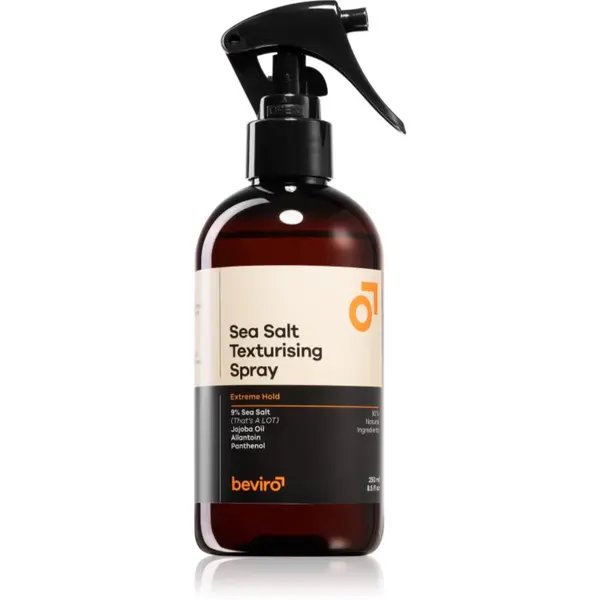 Beviro Beviro Sea Salt Texturising Spray slano pršilo za ekstra močno utrjevanje 250 ml
