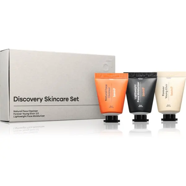 Beviro Beviro Skincare Discovery Set set za popolno polt za moške