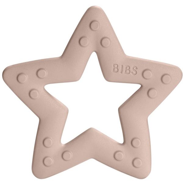 BIBS BIBS Baby Bitie Star grizalo Blush 1 kos