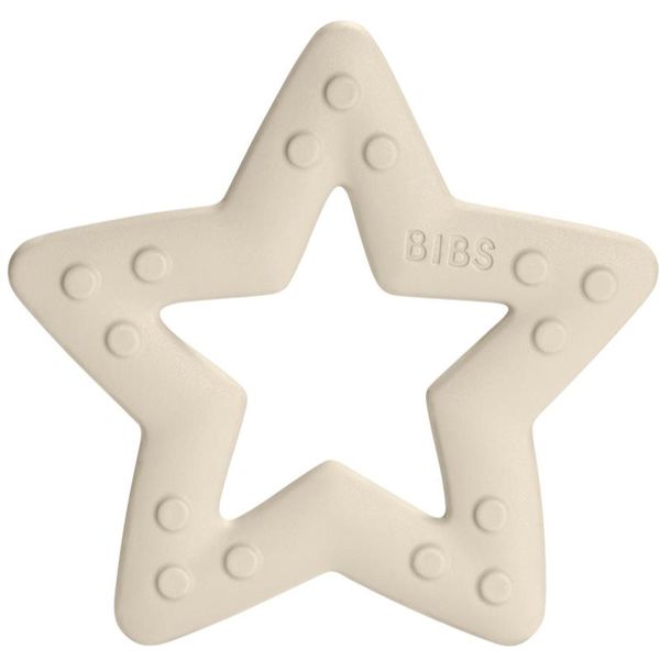 BIBS BIBS Baby Bitie Star grizalo Ivory 1 kos