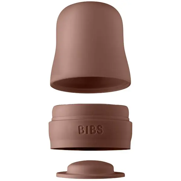 BIBS BIBS Baby Glass Bottle Cap zamašek z navojem za steklenico Woodchuck 1 kos