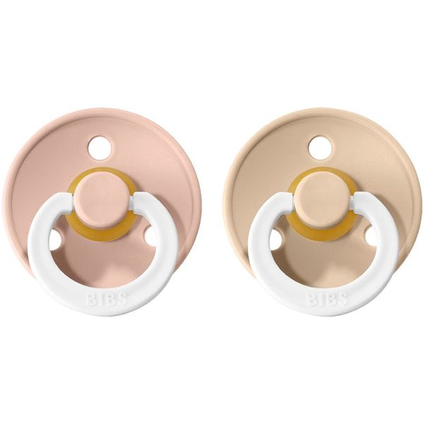 BIBS BIBS Colour Natural Rubber Size 3: 18+ months duda Blush Night / Vanilla Night 2 kos
