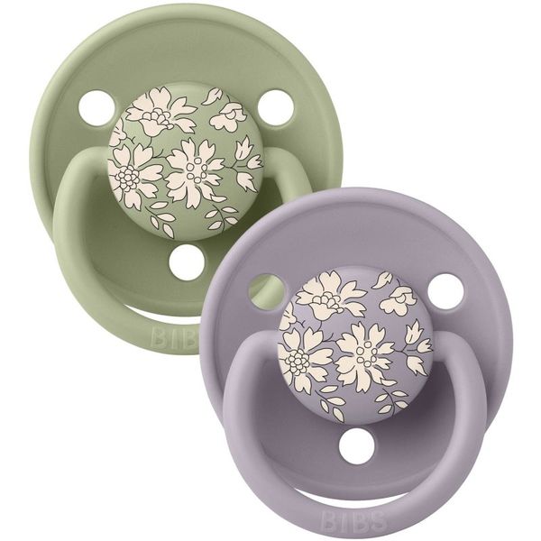 BIBS BIBS x Liberty De Lux One Size duda Fossil Grey / Sage 2 kos