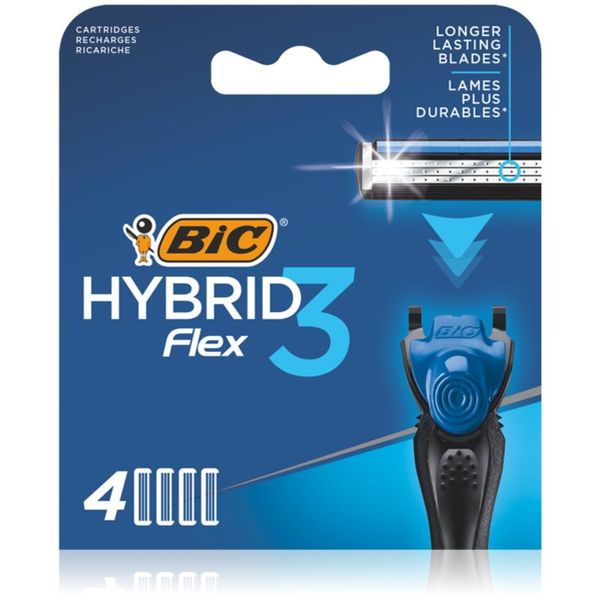 BIC BIC FLEX3 Hybrid nadomestne britvice 4 kos