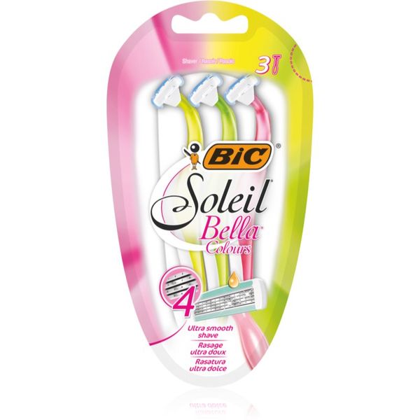BIC BIC Soleil Bella Colours brivniki za enkratno uporabo za ženske 3 kos