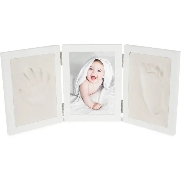 Bieco Bieco Impression Set with Picture Frame set za odtis dojenčkovih dlani in stopal 44 x 19 x 1 cm
