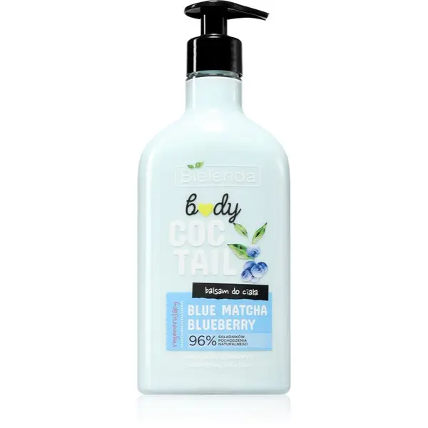 Bielenda Bielenda Body Coctail Blue Matcha + Blueberry regeneracijski losjon za telo za prehrano in hidracijo 400 ml