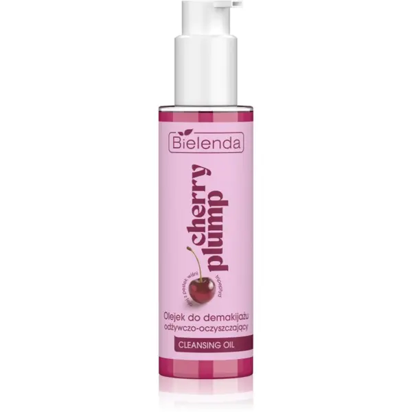 Bielenda Bielenda Cherry Plump čistilno olje za odstranjevanje ličil s hranilnim učinkom 100 ml