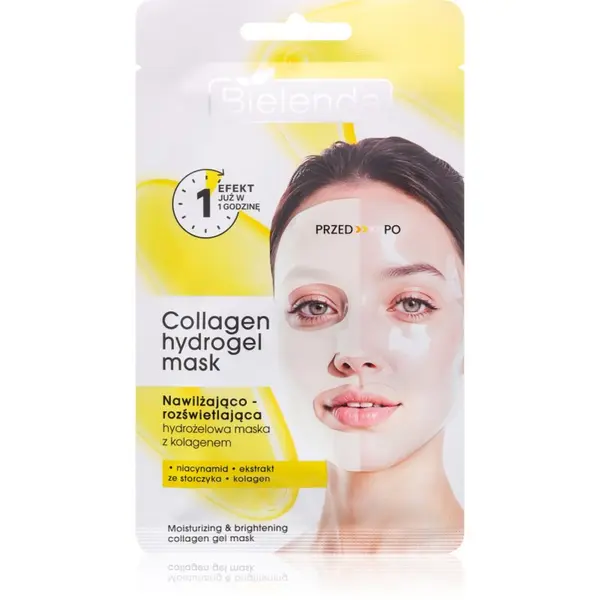 Bielenda Bielenda Collagen Hydrogel Mask hidrogelna maska s kolagenom 1 kos