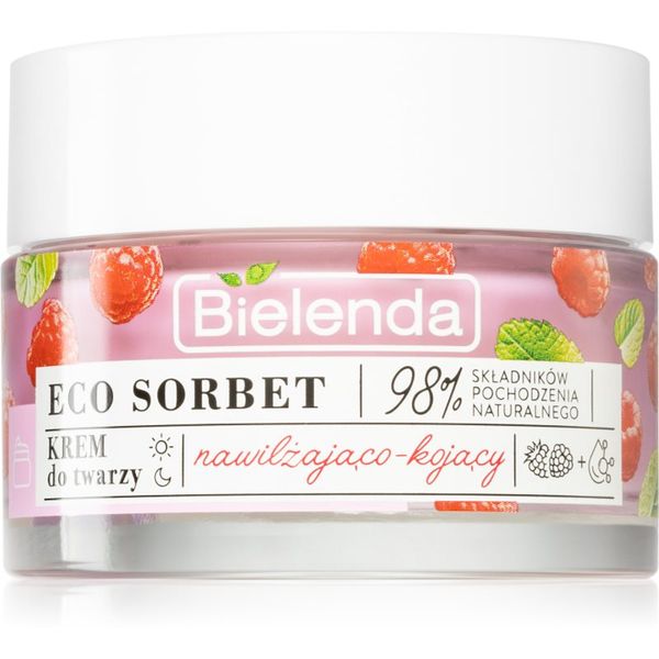 Bielenda Bielenda Eco Sorbet Raspberry vlažilna in pomirjujoča krema za obraz 50 ml