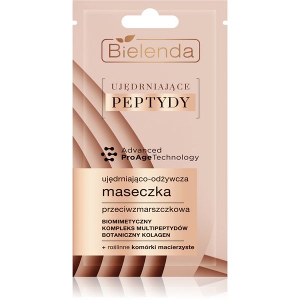 Bielenda Bielenda Firming Peptides hranilna in učvrstitvena maska 8 g