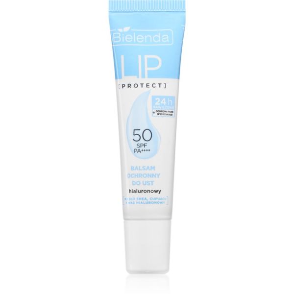 Bielenda Bielenda Lip Protect Protective Moisturising Lip Balm SPF50 with Hyaluronic Acid vlažilni balzam za ustnice 10 g