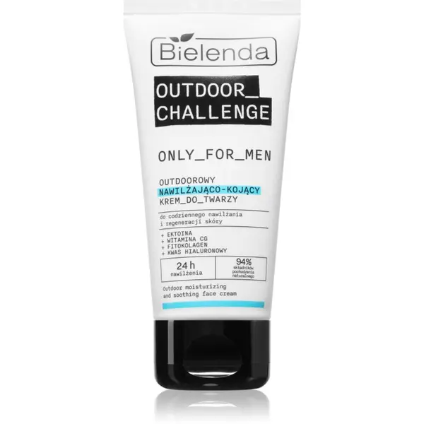 Bielenda Bielenda Only For Men Outdoor Challenge pomirjevalna in vlažilna krema za moške 50 ml