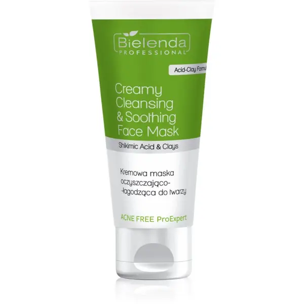 Bielenda Professional Bielenda Professional Acne Free ProExpert čistilna in pomirjajoča maska za obraz 150 ml