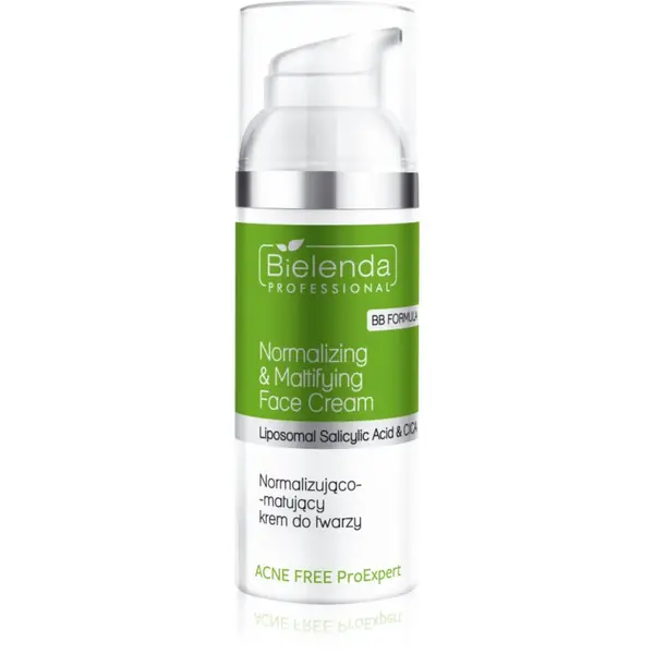 Bielenda Professional Bielenda Professional Acne Free ProExpert matirajoča krema za normalizacijo kože za problematično kožo 50 ml