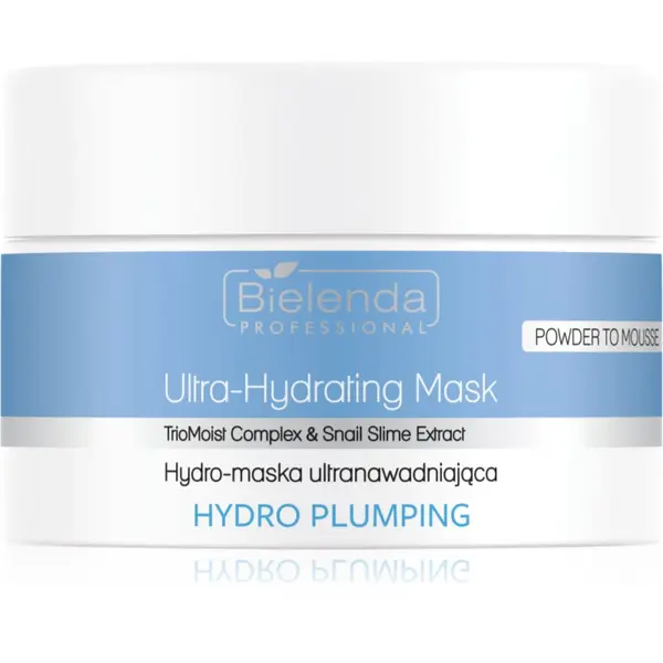 Bielenda Professional Bielenda Professional Hydro Plumping vlažilna maska za regeneracijo obraza 100 g