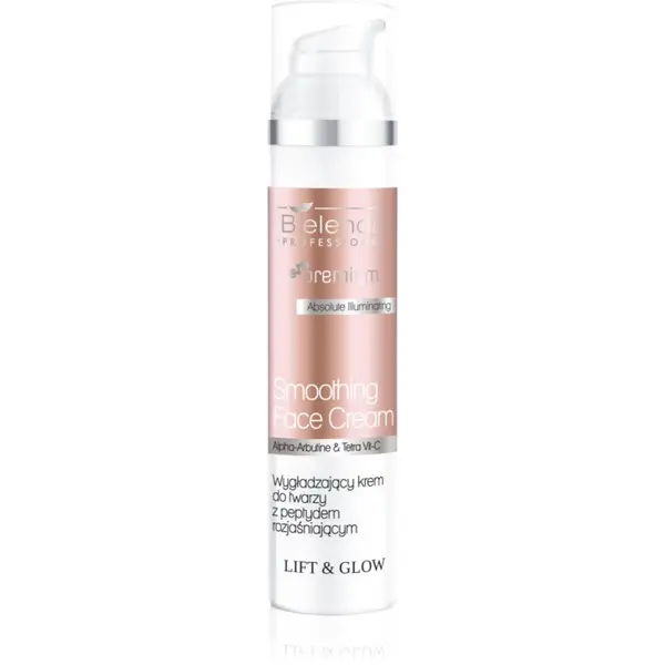 Bielenda Professional Bielenda Professional Lift & Glow Smoothing Face Cream gladilna krema za osvetlitev kože 100 ml