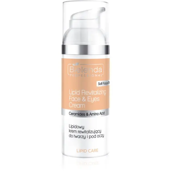 Bielenda Professional Bielenda Professional Lipid Care Revitalizing Face & Eyes Cream revitalizacijska krema za obraz in predel okoli oči 50 ml