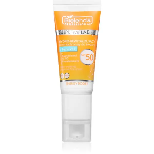 Bielenda Professional Bielenda Professional Supremelab Energy Boost vlažilna krema za obraz z vitaminom C SPF 50 40 ml