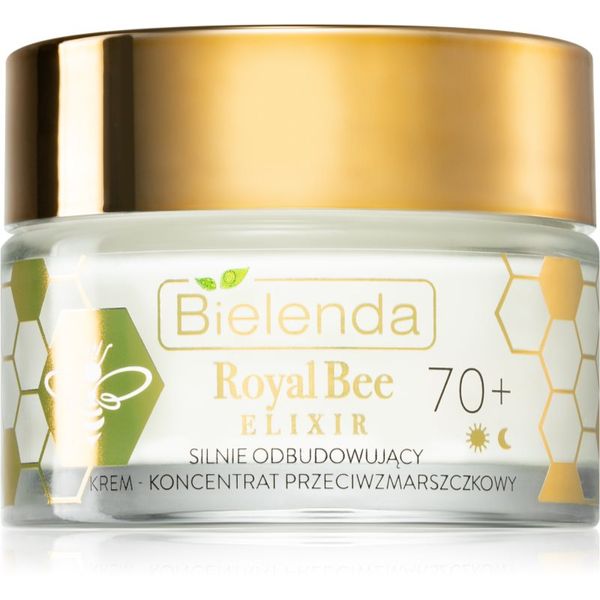 Bielenda Bielenda Royal Bee Elixir intenzivna hranilna in obnovitvena krema za zrelo kožo 70+ 50 ml