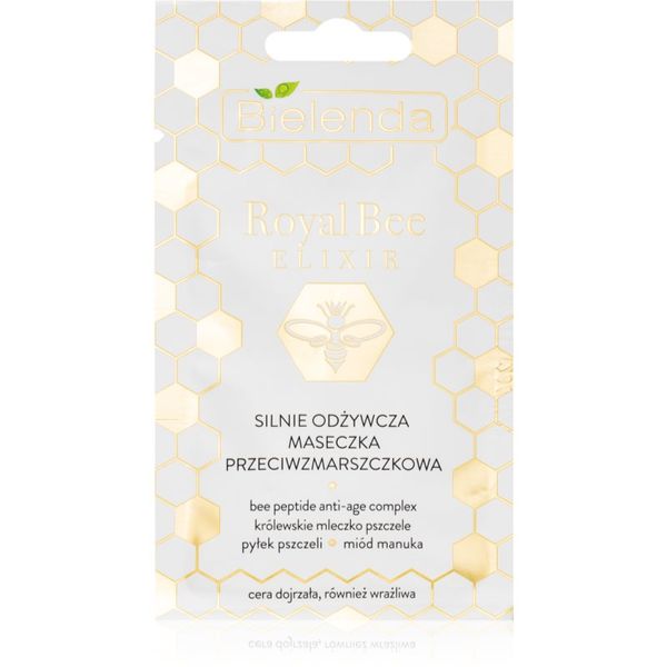 Bielenda Bielenda Royal Bee Elixir intenzivna hranilna maska za zrelo kožo 8 g