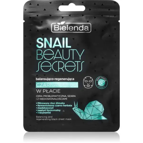 Bielenda Bielenda Snail Beauty Secrets regeneracijska maska za problematično kožo, akne 1 kos