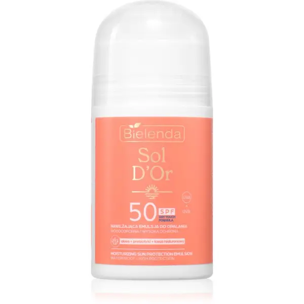 Bielenda Bielenda Sol D’or emulzija za sončenje roll-on SPF 50 100 ml