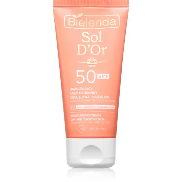 Bielenda Bielenda Sol D’or krema za sončenje za obraz SPF 50 50 ml