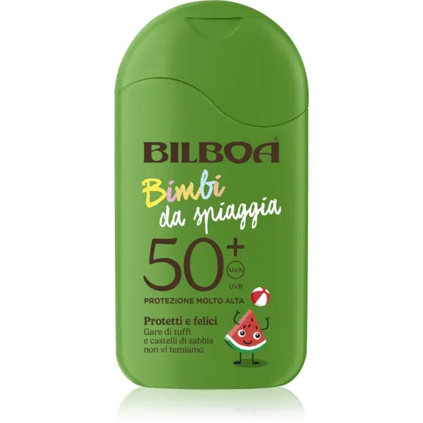 Bilboa Bilboa Bimbi Latte losjon za sončenje za otroke SPF 50+ 200 ml