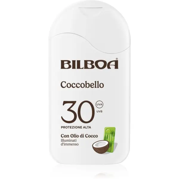 Bilboa Bilboa Coccobello Latte losjon za sončenje s kokosovim oljem SPF 30 200 ml