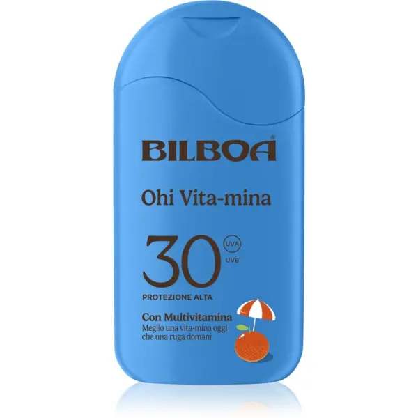 Bilboa Bilboa Ohi Vitamina Latte losjon za sončenje z vitamini SPF 30 200 ml